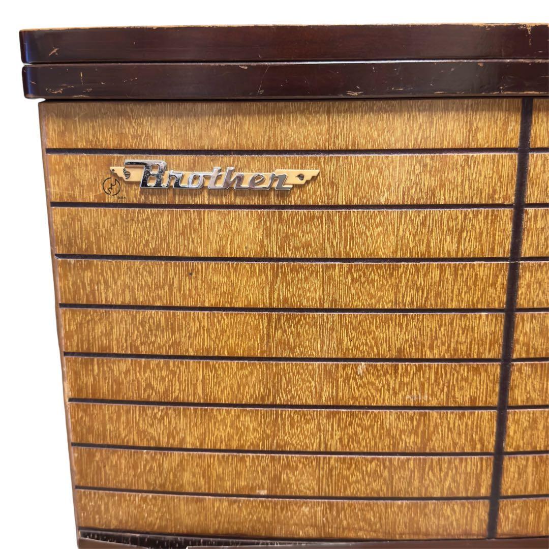 ブラザー 足踏みミシン &ミシン台 アンティーク