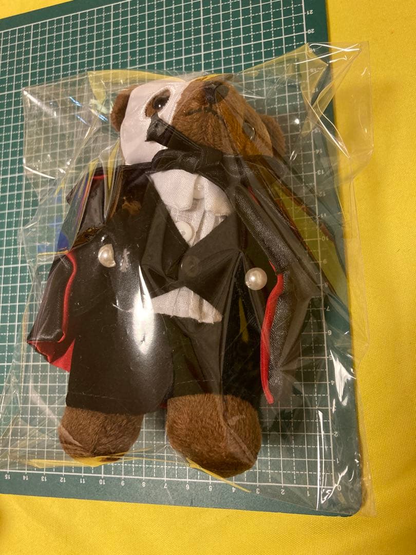 3点‼️✳️劇団四季 オペラ座の怪人 ファントムベア ぬいぐるみ✳️キーホルダーバッジ