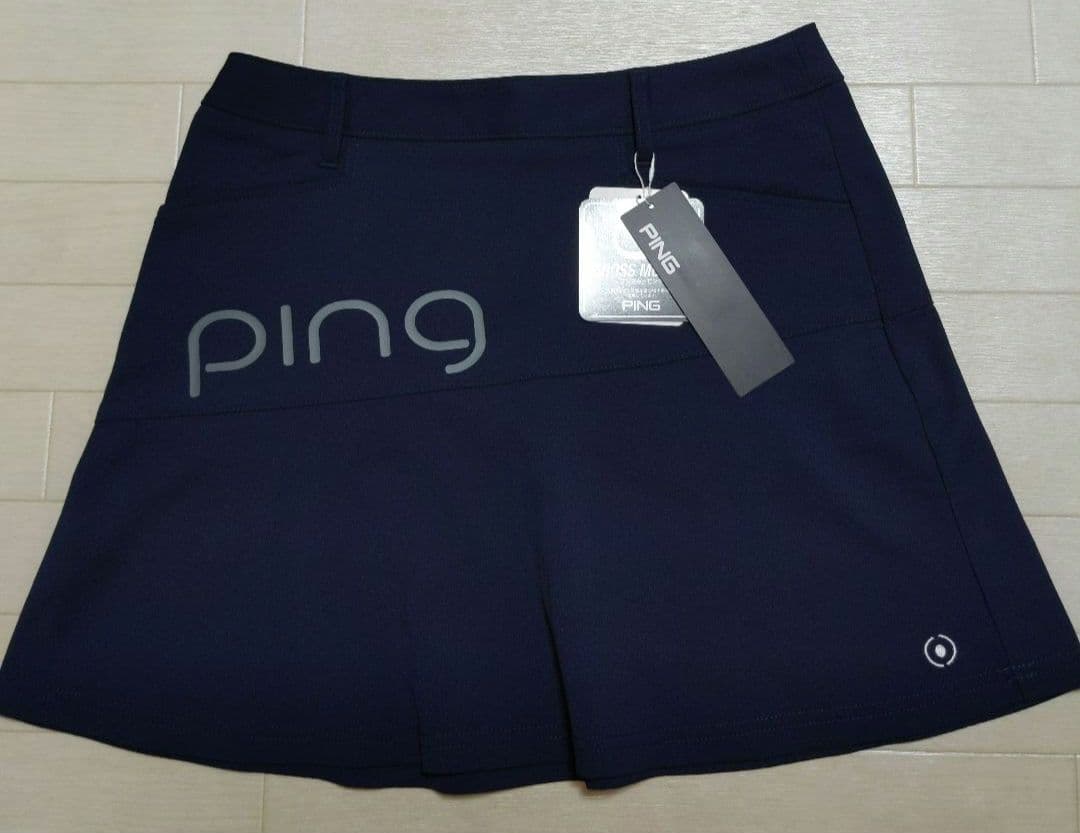 ワンワン　新品　PINGピン　モックネック&スカートLセット