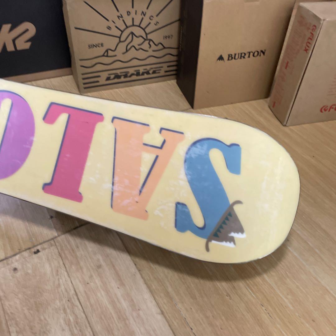 SALOMON×ZUMA　サロモン　未使用バインディング付スノーボードセット