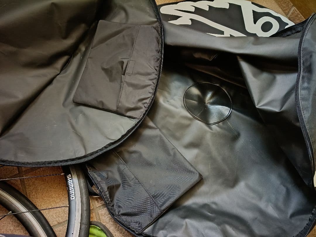 自転車　ロード　ホイールセット　カンパニョーロケース付き