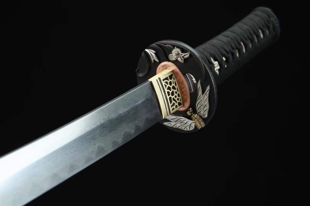 26寸三色銅「トンボ」刀皿侍刀 武具　刀装具　日本刀　模造刀 居合刀