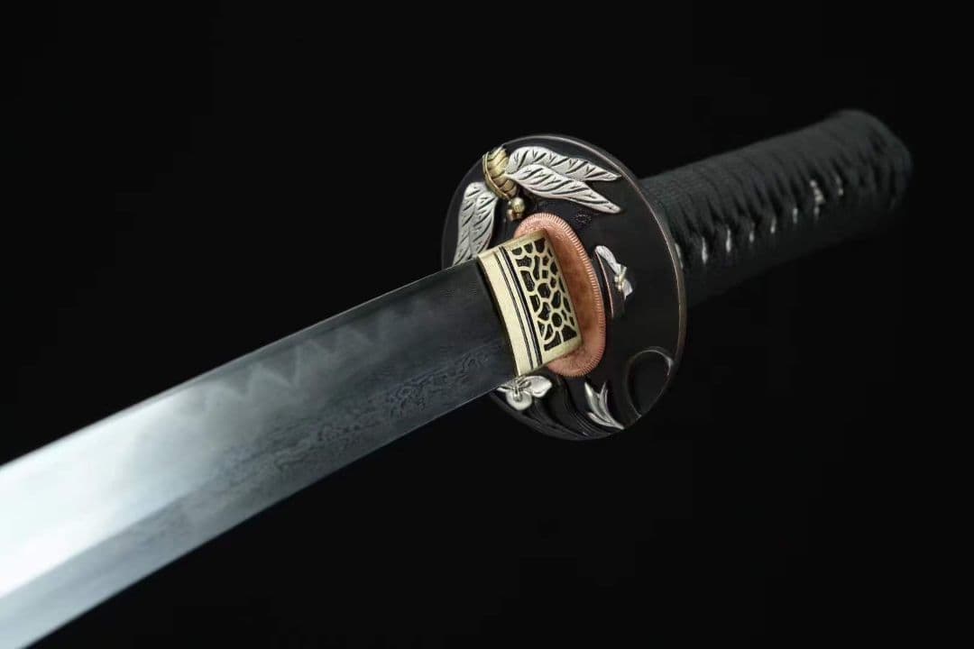 26寸三色銅「トンボ」刀皿侍刀 武具　刀装具　日本刀　模造刀 居合刀