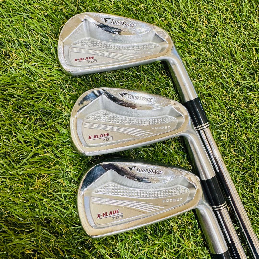 【男性用】TOURSTAGE X-BLADE 703 アイアンセット 6本