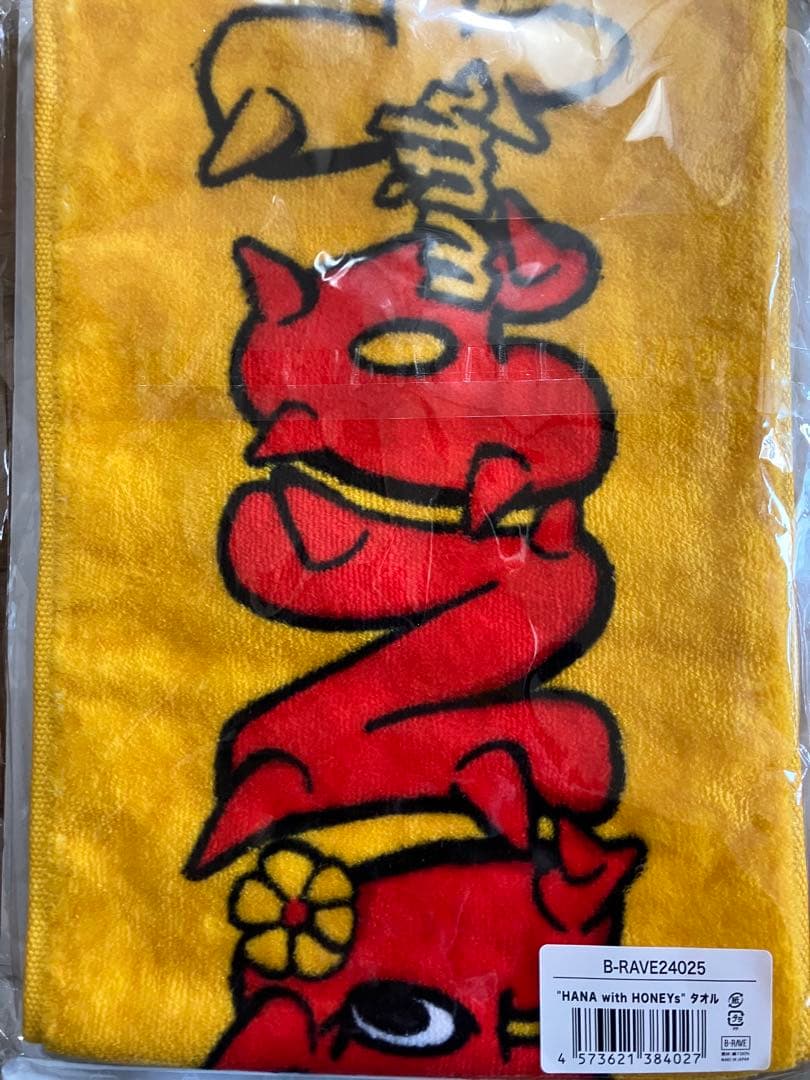 HANA with HONEYs タオル&ポーチ&ステッカー3点セット