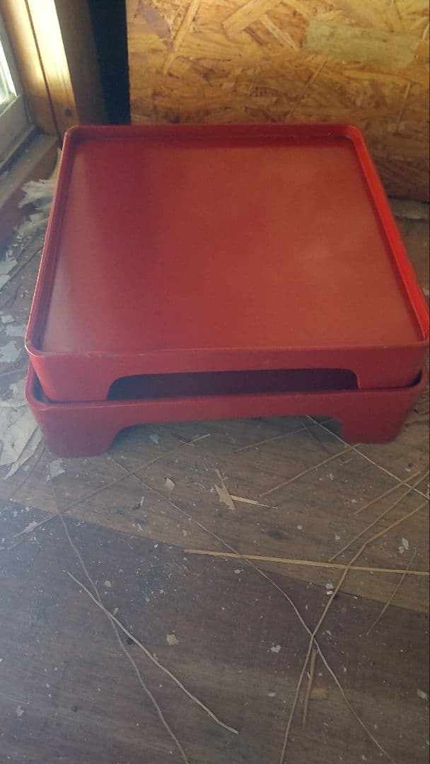 朱塗り　懐石本膳、ニの膳