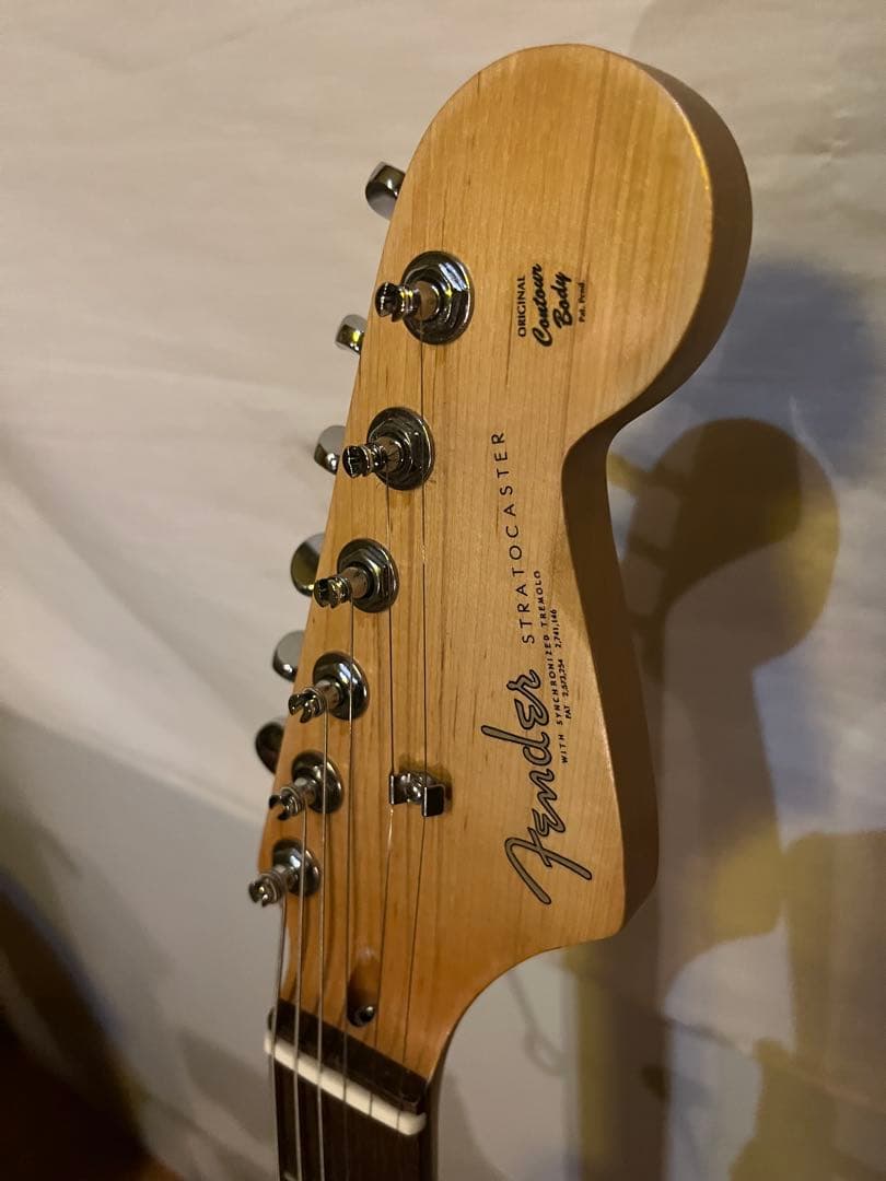 スクワイヤーStratocaster ジミヘンドリックス 風 カスタムペイント