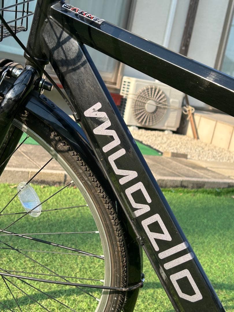 Mugello シティサイクル 6速 ブラック　27インチ （岐阜県引き取り）