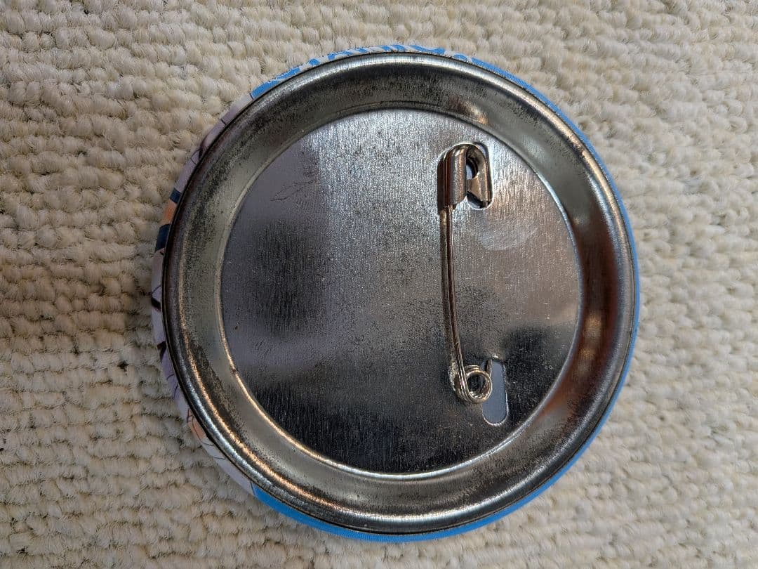 銀魂　坂田銀時　沖縄限定ジャンプステーション缶バッジ