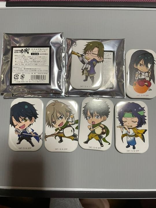 テニスの王子様 TENIPURI FESTA 2016 合戦 スクエア缶バッジ