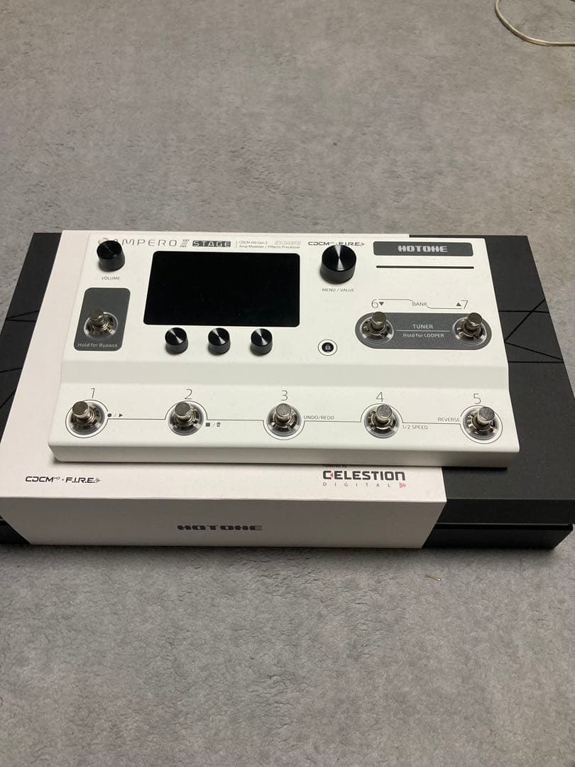 美品　Hotone Ampero II stage