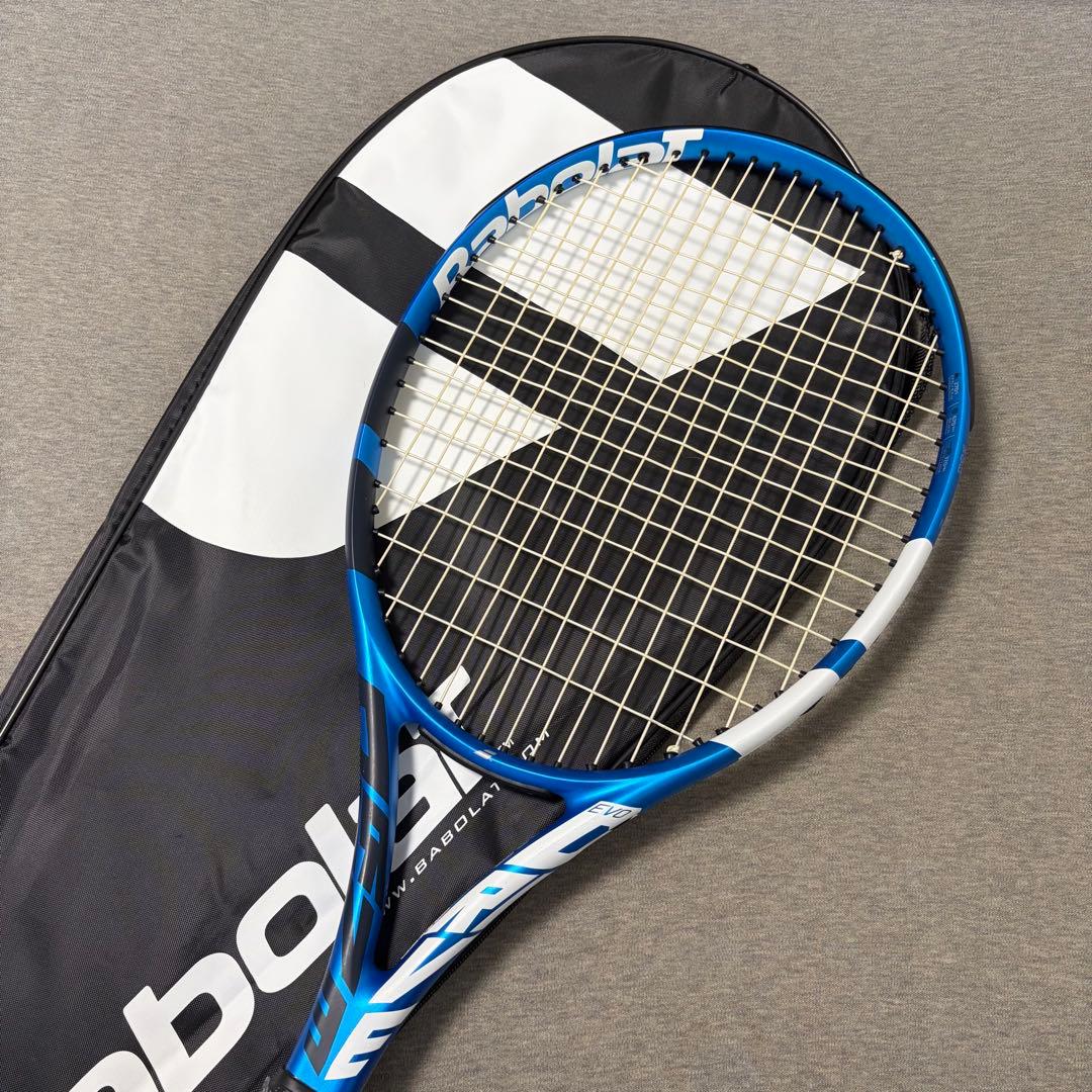【美品】Babolat テニスラケット EVO DRIVE G2 ケース付き