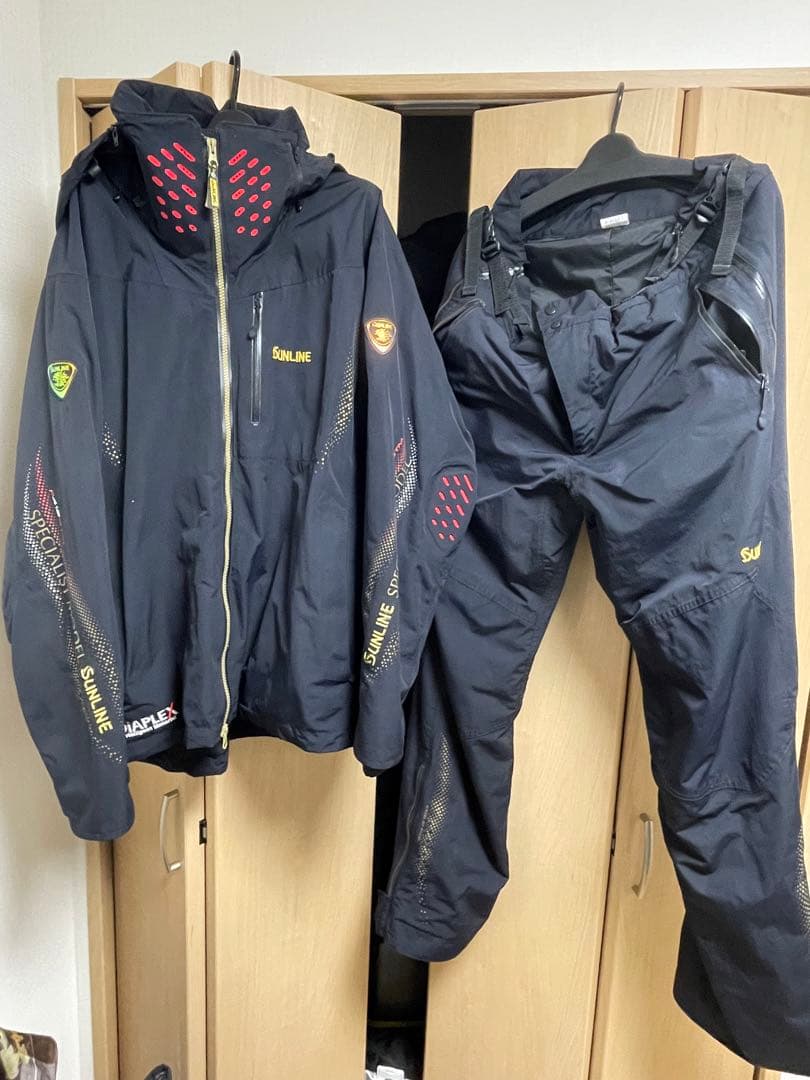 サンライン　DIAPLEX　レインスーツ　SUW-1803 サイズLL