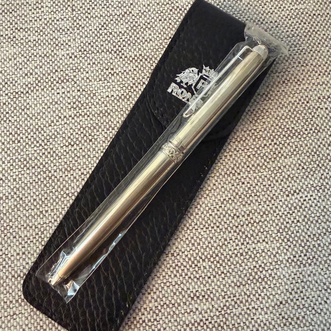 RONSON ロンソン ツイスト式　ボールペン シャープペン セット　銀製