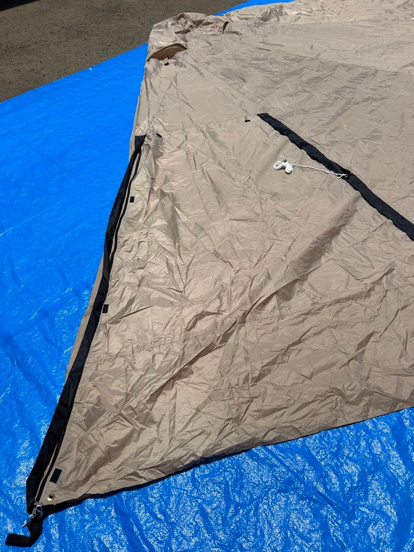 【美品】DOD ワンポールテントL T8-200-TN