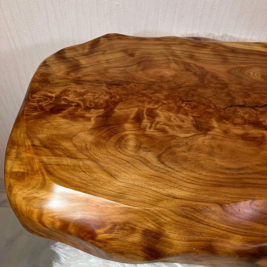 希少品　屋久杉飾り台　一枚板　屋久杉　置台　屋久杉工芸品　世界遺産　花台