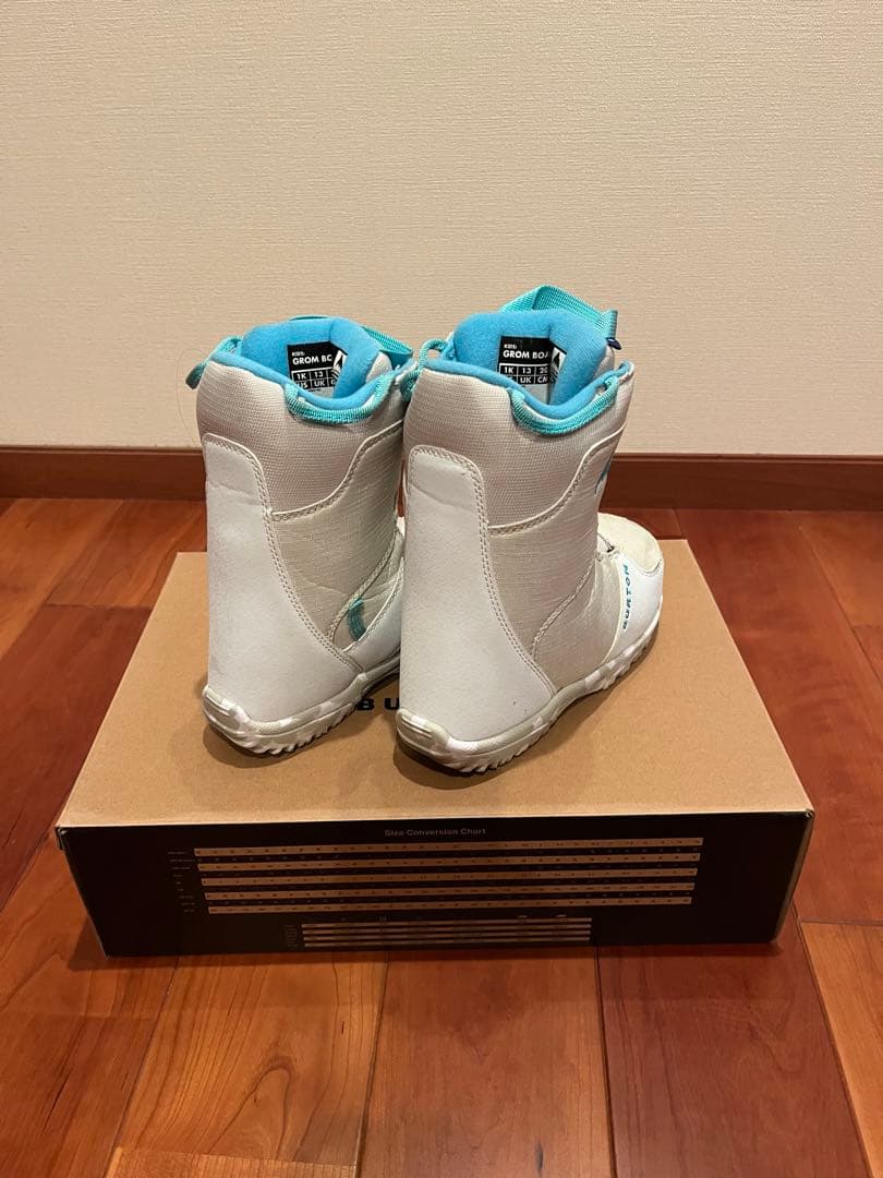 美品★バートングロムボア キッズ 20-21cm 箱付き　インソール切ってません