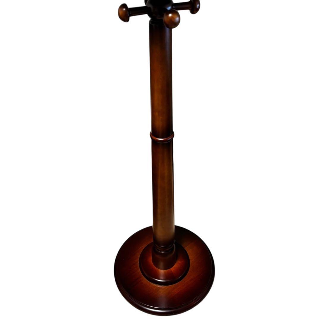 ☆アンティーク☆ ポールスタンド コートハンガー 天然木材 インテリア