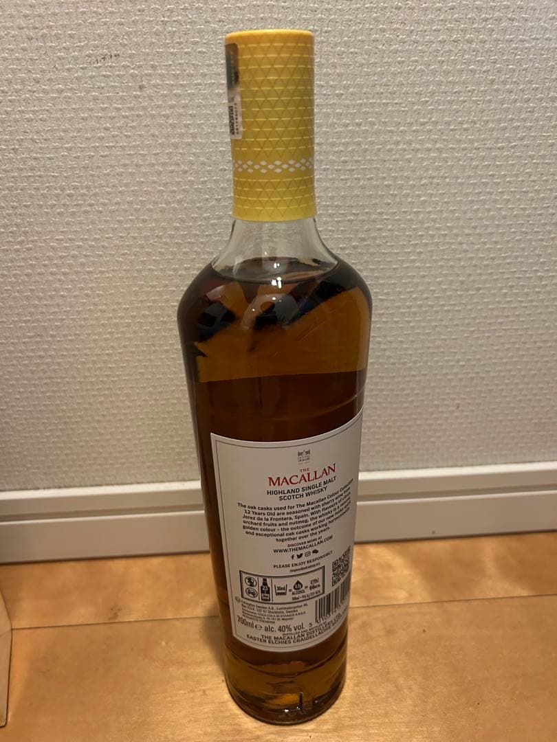 THE MACALLAN カラーコレクション12年、40度、700ml 、未開封