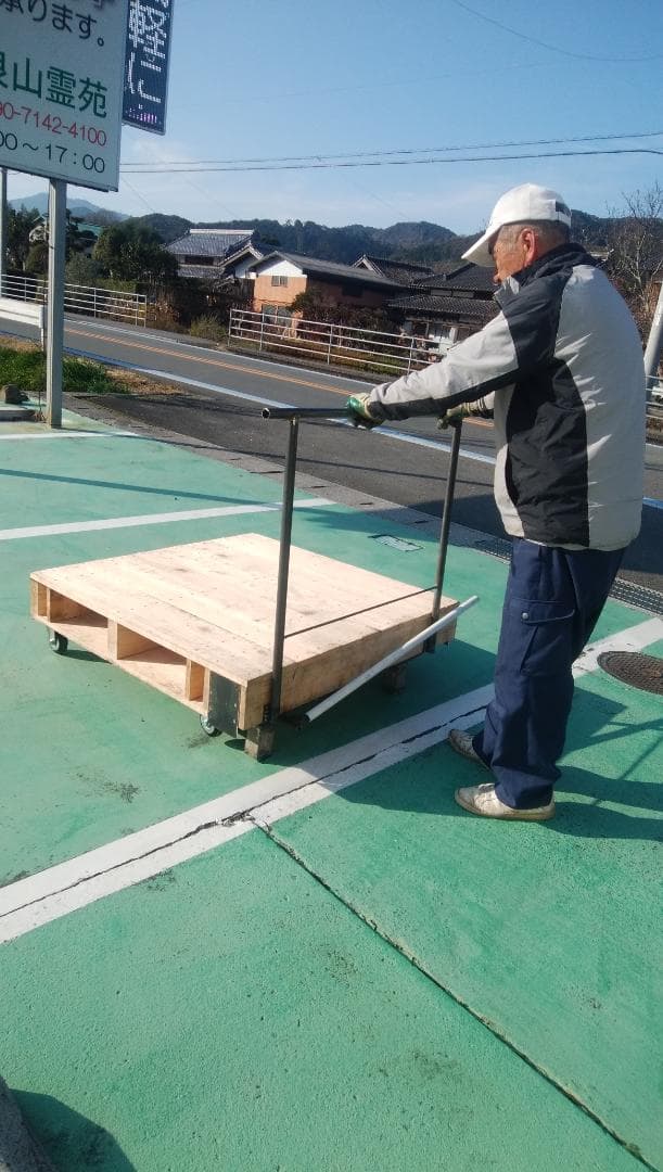 災害時　緊急避難者用　台車テント