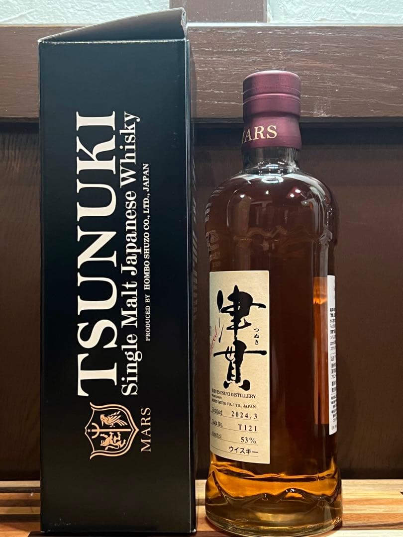 MARS 津貫 6年 シングルモルトウイスキー 700ml 限定215本