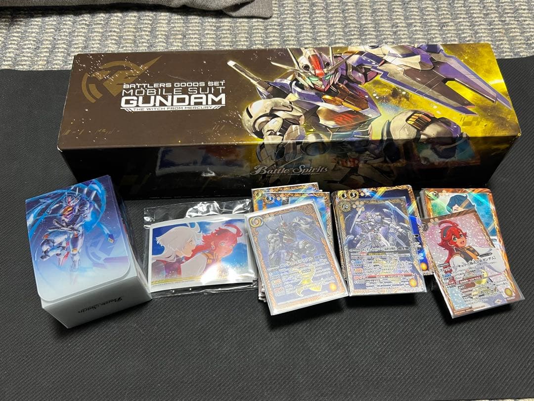 バトルスピリッツ　ガンダム 水星の魔女　全種　デッキセット