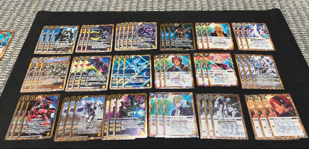バトルスピリッツ　ガンダム 水星の魔女　全種　デッキセット