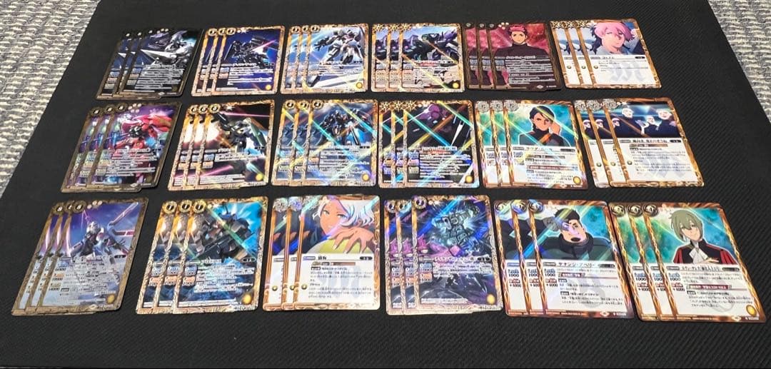 バトルスピリッツ　ガンダム 水星の魔女　全種　デッキセット
