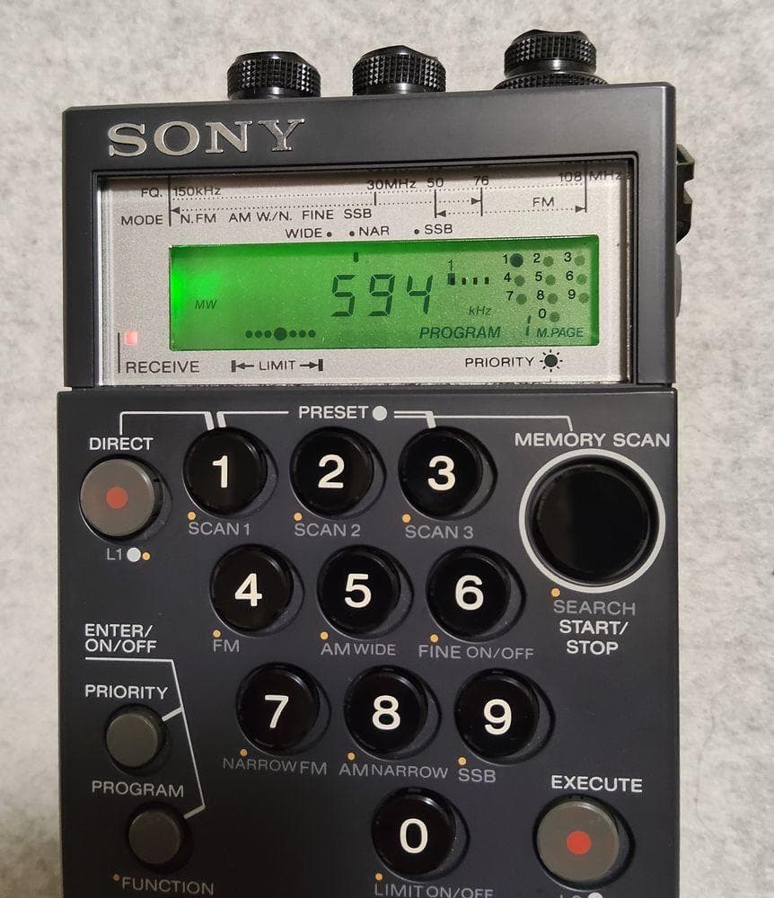 SONY ICF-PRO70 整備品　受信良好　美品