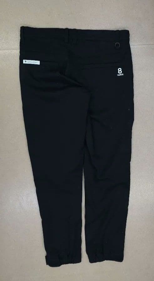 8YARDS アンクルストラップジョガーパンツ ブラック M