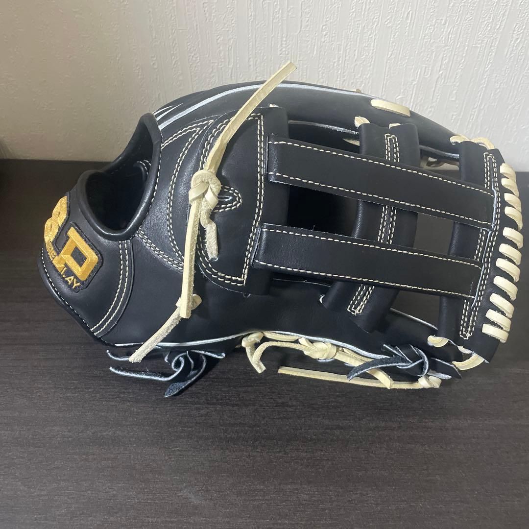 SP プレイグローブ 黒/黄