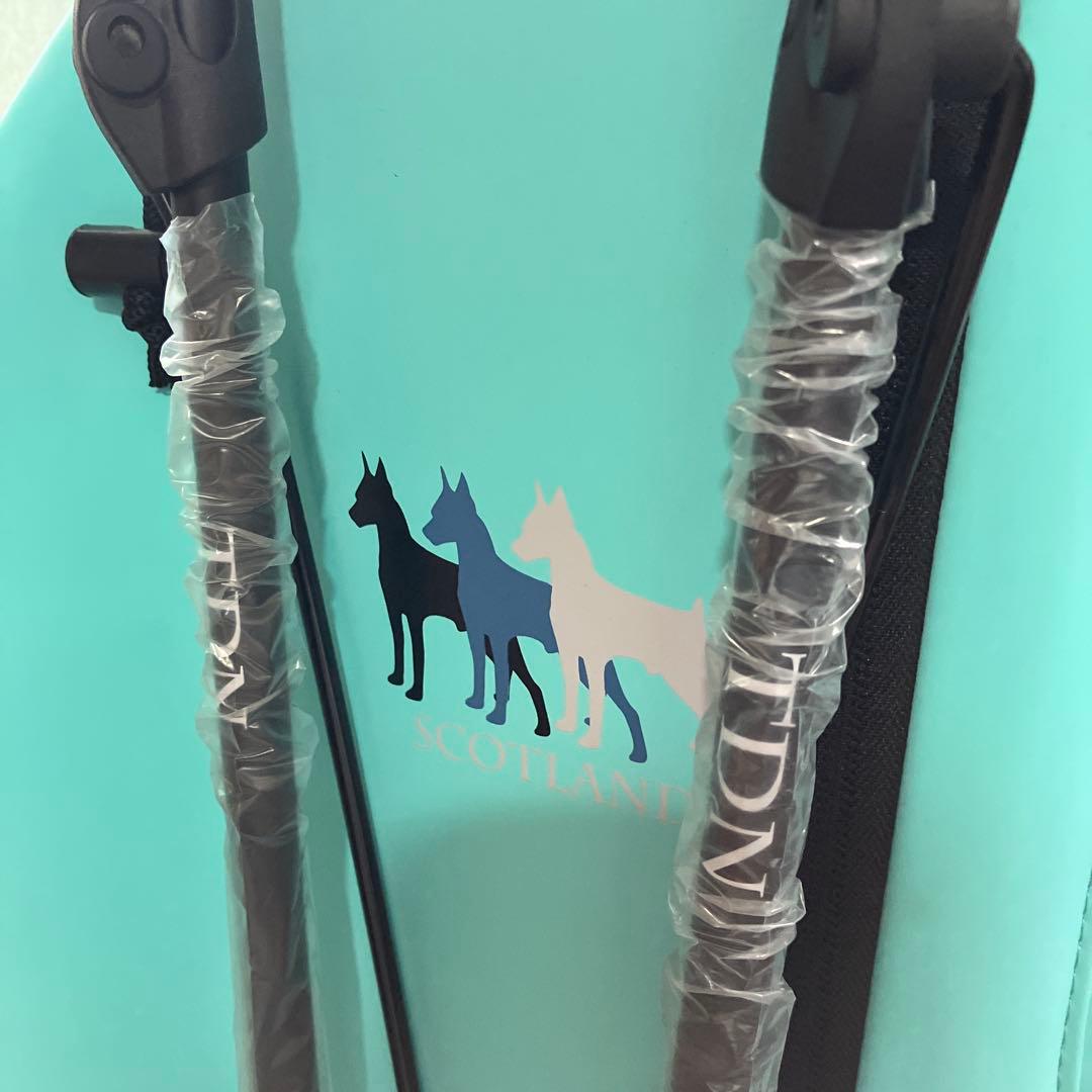 新品 TDN GOLF スコットランド発 プレミアム スタンドバッグ ブルー