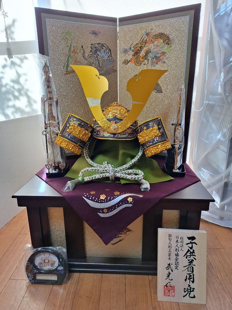 着用兜、等身大兜、子供着用兜、武具