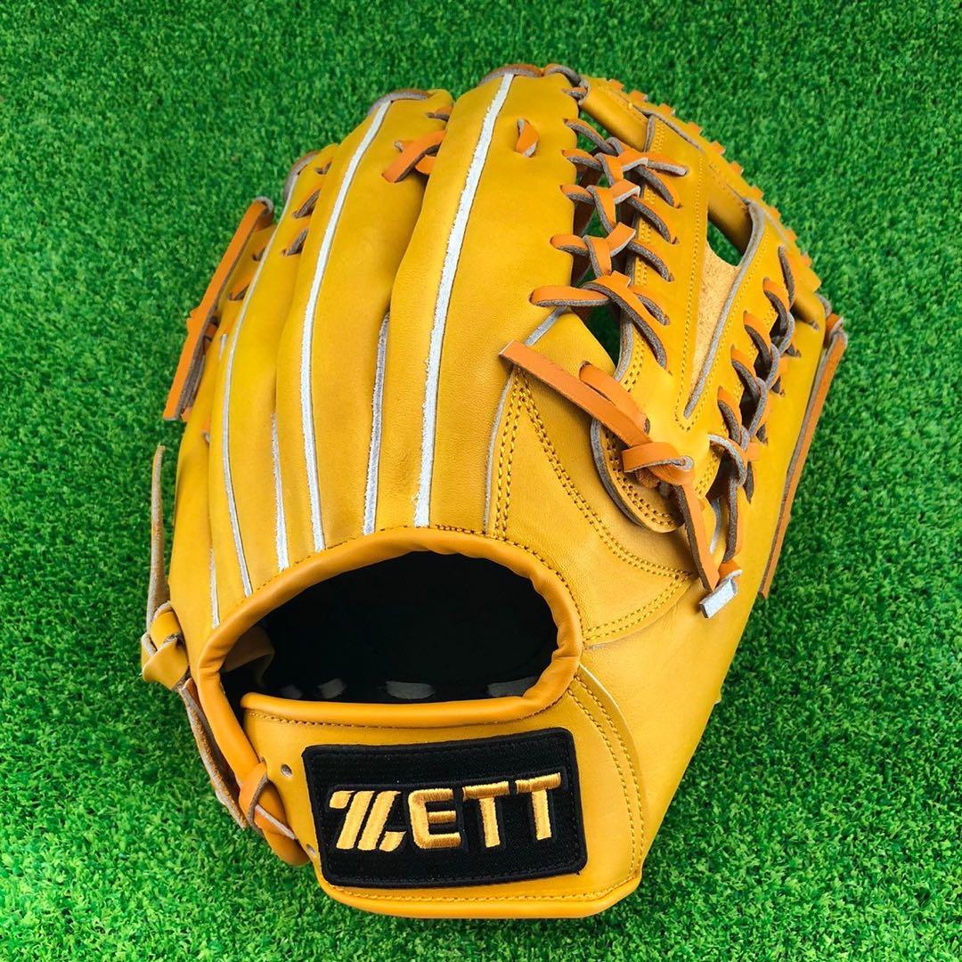 ゼット ZETT 外野手用 硬式グローブ 右投げ 海外 1086