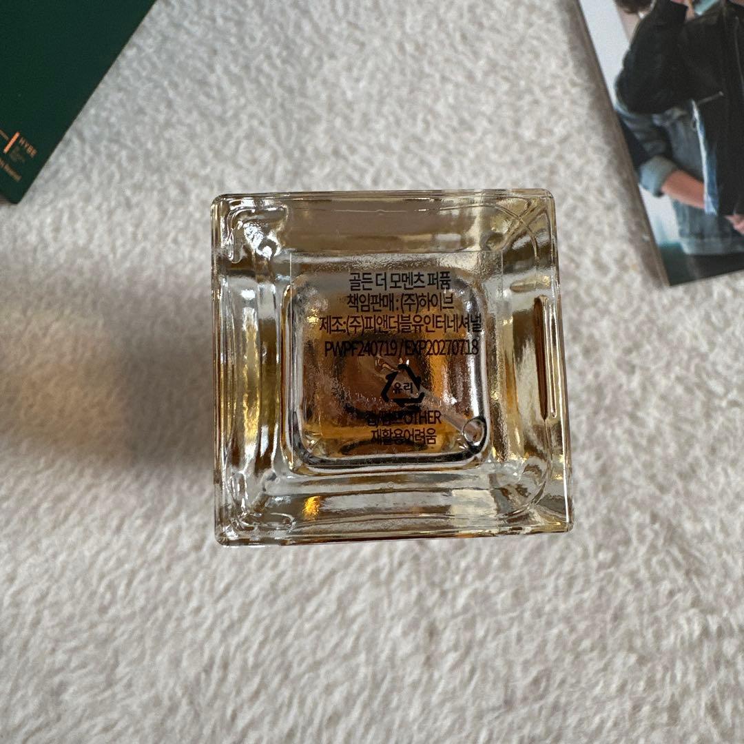 BTS ジョングク GOLDEN 香水 トレカ付き 韓国展示会