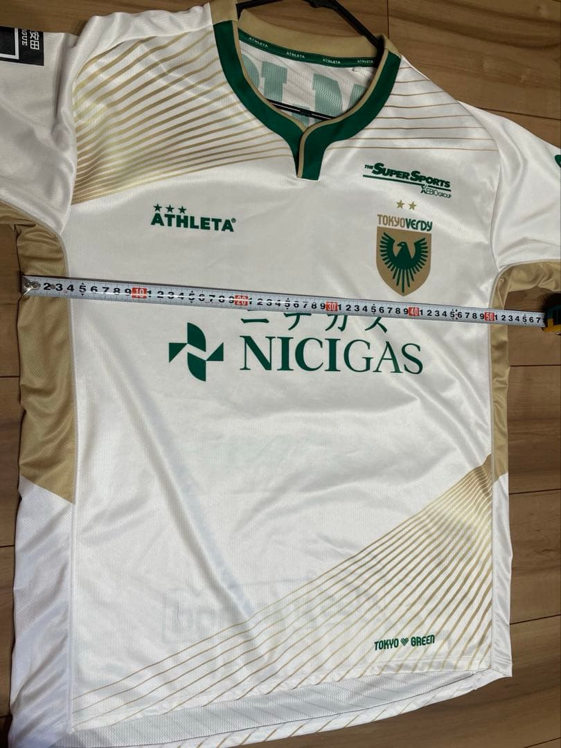 東京ヴェルディユニフォーム2025アウェイ山見　NO11