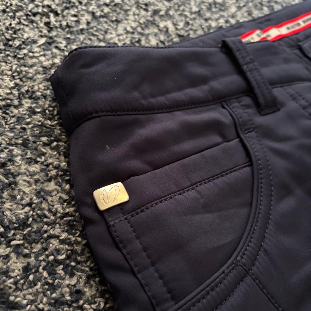 マスターバニーエディション　中綿　パンツ　蓄熱裏地付　ゴルフウェア　ネイビー　0