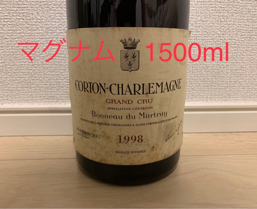 電力開発コルトンシャルルマーニュ　ボノーデュマルトレイ1500ml