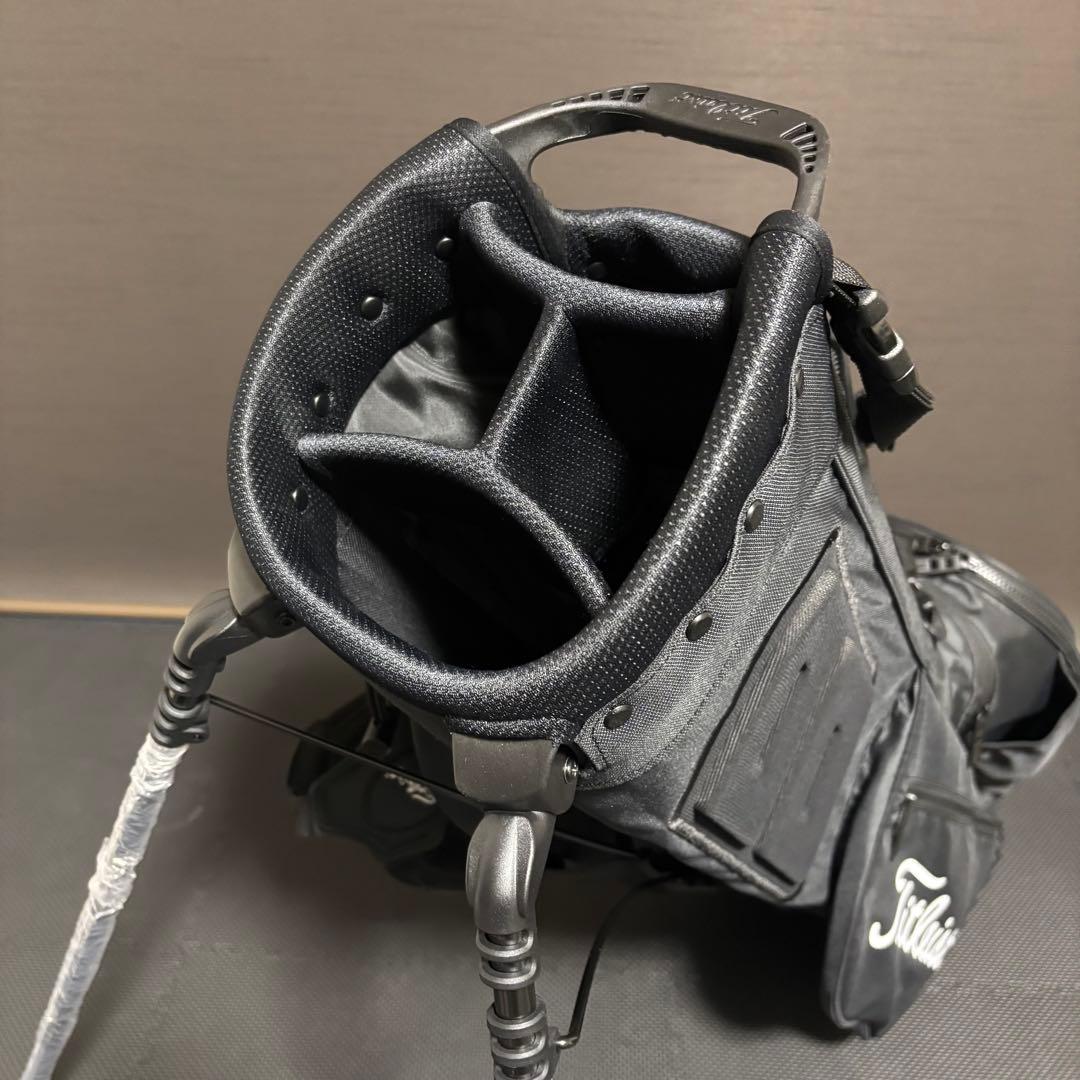 タイトリストスタンドバッグ 超美品 TB21SX4 黒