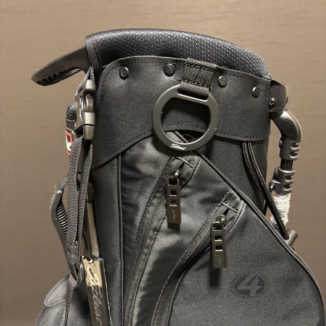 タイトリストスタンドバッグ 超美品 TB21SX4 黒