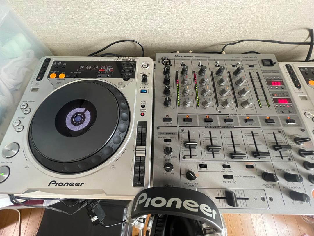 Pioneer CDJセット ミキサー 、サンプラーSP-404