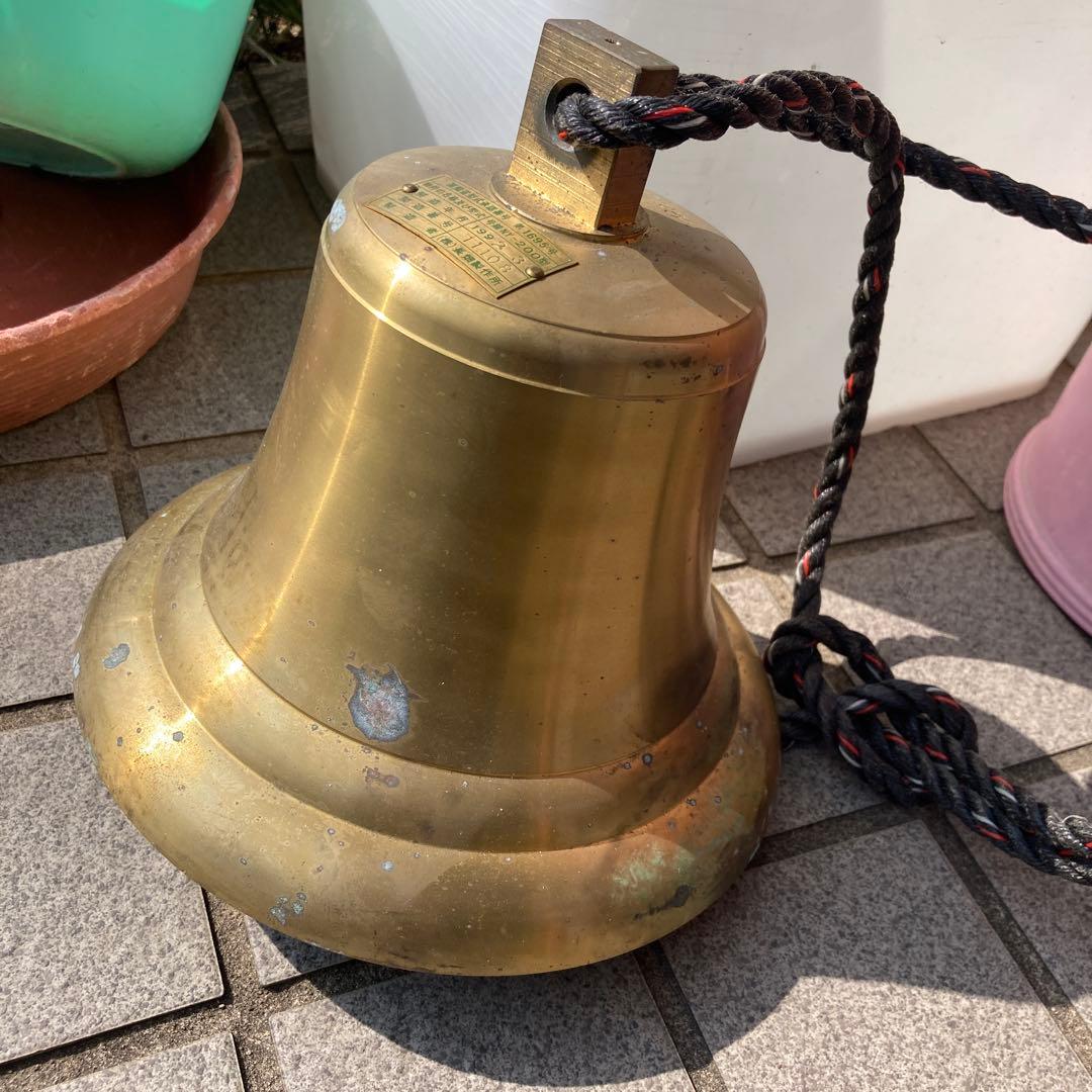 アンティークマリンベル✴︎真鍮✴︎号鍾✴︎長畑製作所✴︎vintage✴︎