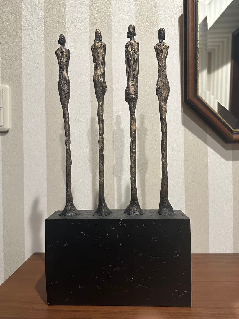 美品　ALEX  DECOR抽象的な人型彫刻 置物オブジェ