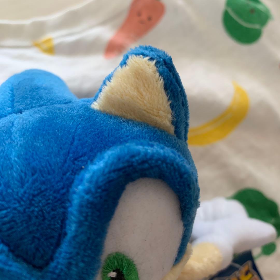 SONIC SEGAソニックザヘッジホッグ　ぬいぐるみ　三英　S