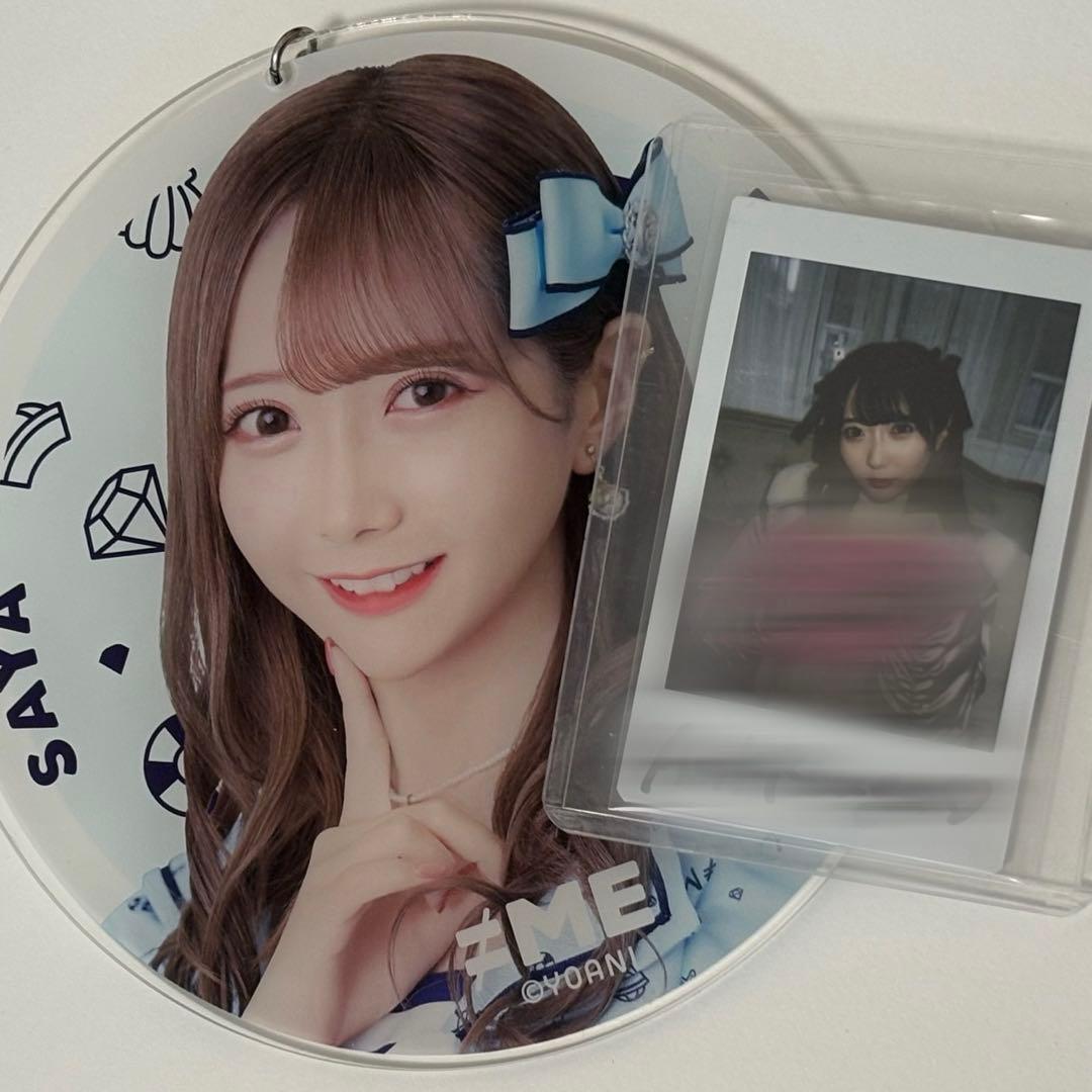 値下げ‼️ ≠ME ノイミー 谷崎早耶 ビッグアクリルキーホルダー、直筆チェキ