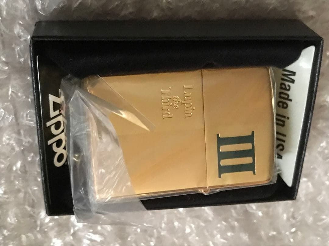 未使用2014年ルパン三世　次元　ジッポライター ZIPPO トリプルシルエット
