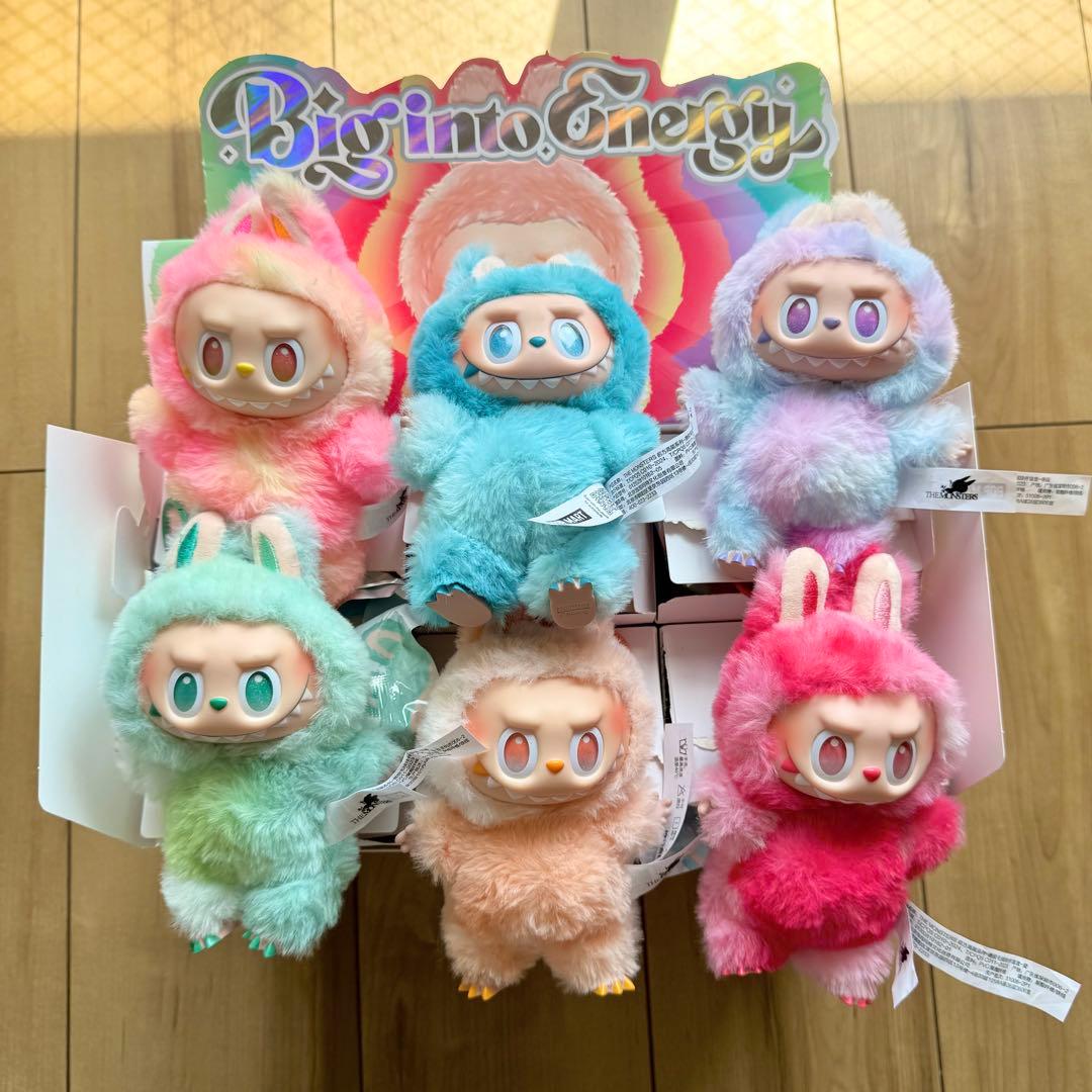 POPMART Labubu 新品Big into Energy 全種6個セット