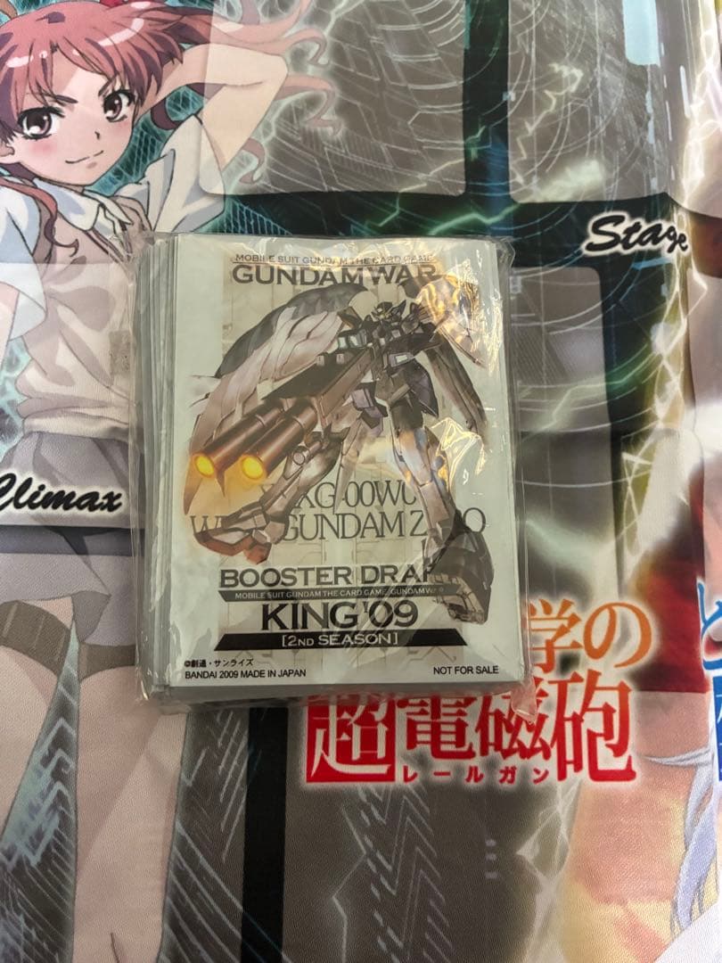 m*有様 ガンダムウォーBOOSTER DRAFT KING 限定スリーブ　未使