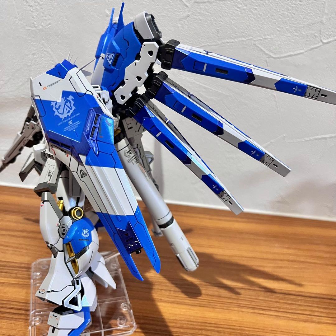 RG Hi-νガンダム ハイニューガンダム　全塗装　完成品