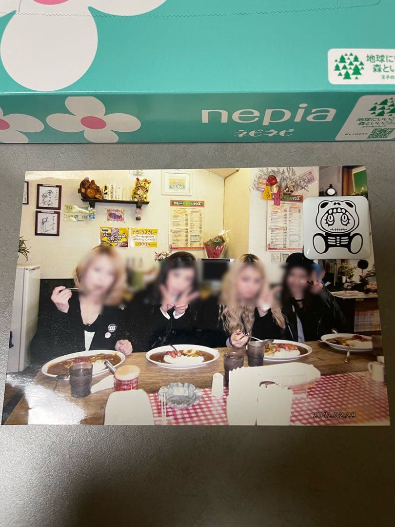 SCANDAL サイン色紙（プレミアムオフショット写真オマケ）激レア